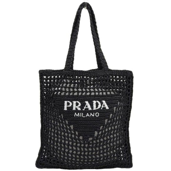 Prada Handbags - Prada Mesh Tote Shoulder Bag